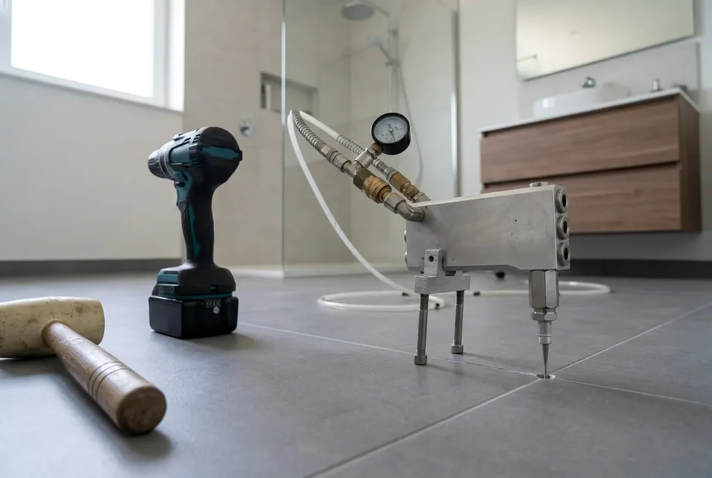 Kitbedrijf Waddinxveen – holle tegels injecteren